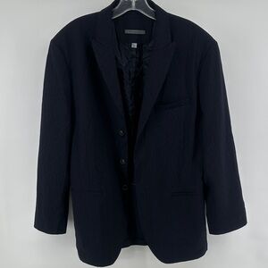 John Varvatos Textured Designer Navy Blazer Men’s US44